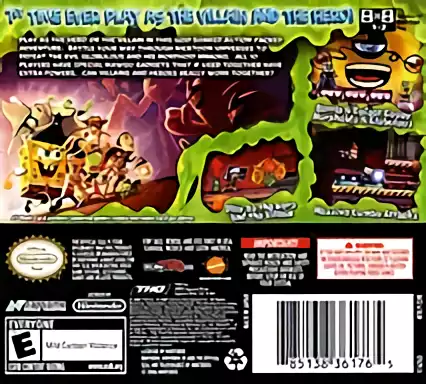 Image n° 2 - boxback : SpongeBob SquarePants Featuring Nicktoons - Globs of Doom